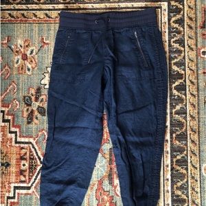 Athleta Cabo linen joggers 4